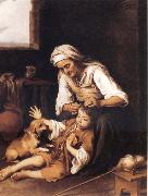 Bartolome Esteban Murillo The Toilette oil on canvas